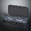 Modern Toolbox Arms Box Sci-Fi Weapon Box 3d model