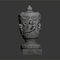 Columns Stone Columns Stone Columns Old Columns Roman Columns Roman Columns Classical Columns Greek Columns 3d model