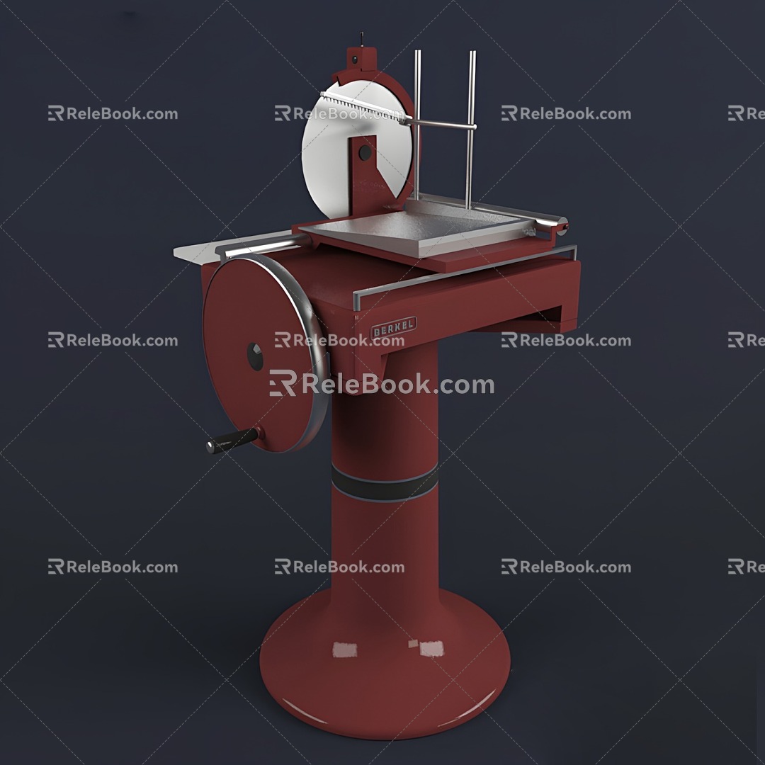 Cutting machine equipment tools 3d model