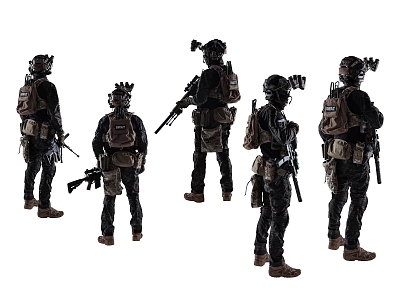 Characters Special Forces model