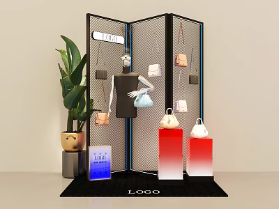 Modern Beauty Chen Show 3d model