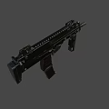Weapon submachine gun 3d model