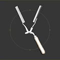 Pipe pliers vise bench vise wrench tool hardware tool processing tool furniture 3d model