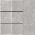 Modern Gray Square Tiles With Textured Surface For Interior Construction Components 3d model