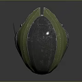 Sci-Fi Helmet Alien Helmet High Tech Helmet Game Helmet 3d model