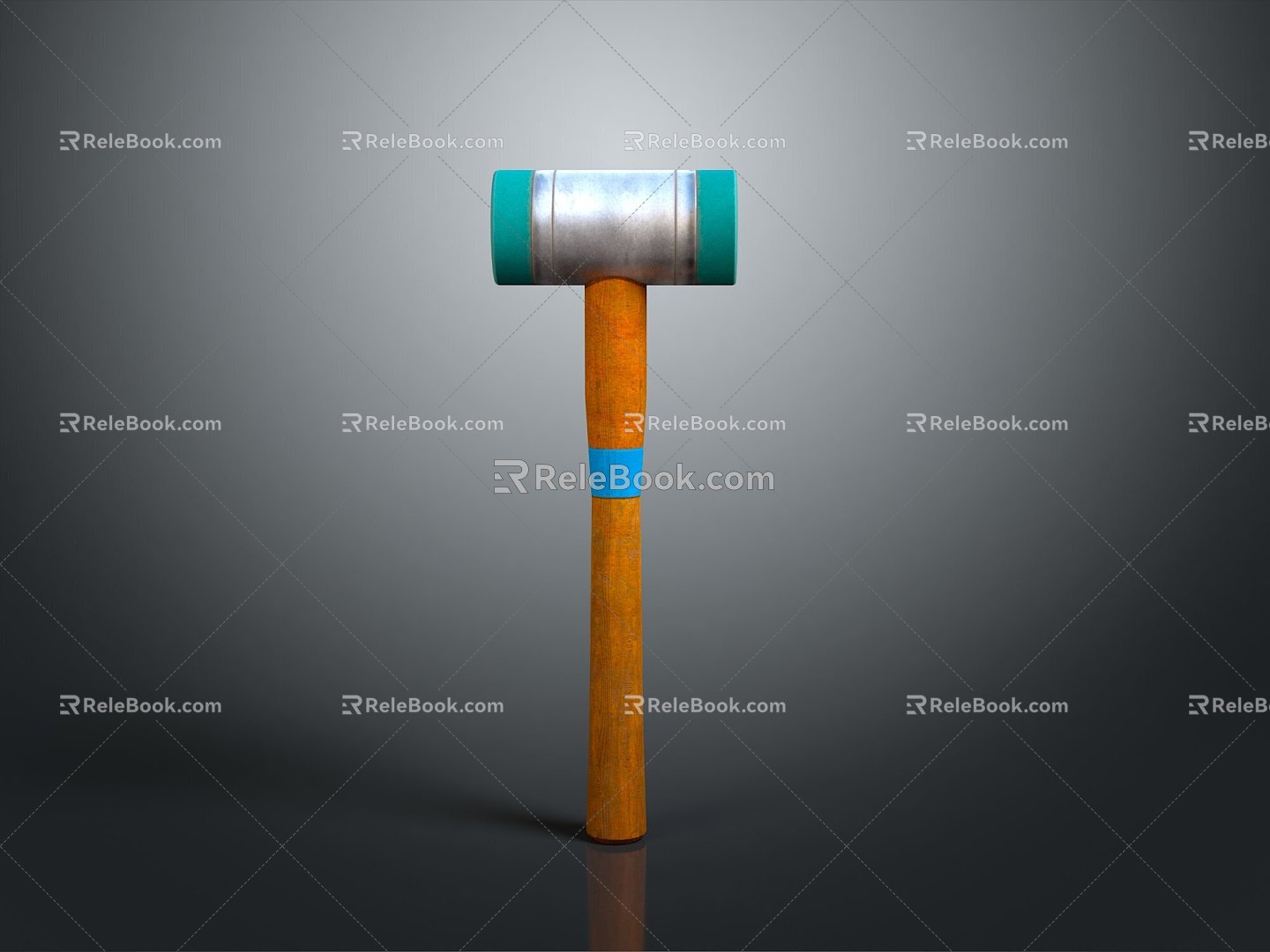 Rubber Hammer Hammer Warhammer Cartoon Hammer Magic Hammer Thor's Hammer Ancient Weapon Cold Weapon model