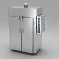 Stainless Steel Industrial Equipment With Double Doors Exhaust Vent And Control Panel
