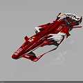 Scuderia Ferrari Red F1 Racing Car With Streamlined Design As High Speed Competition Weapon
