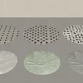 Carpet Fabric Carpet Geometric Carpet Round Carpet Pattern Carpet 3d model
