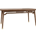 New Chinese Dining Table 3d model