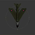 Modern Fighter Lightning Fighter Next Generation Aircraft 3d model