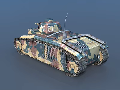 Modern Tanks 3d model