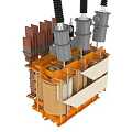 Substation equipment internal 3d model