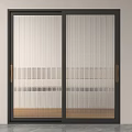 Modern sliding door 3d model