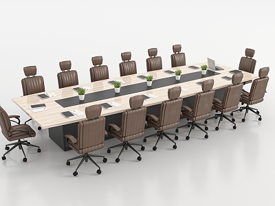 Conference Table and Chair Combination Office Chair model