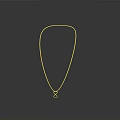 Simple and Elegant Gold Necklace With Minimalist Pendant For Daily Life