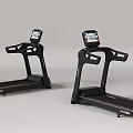 Modern Smart Treadmill With Digital Display And Black Frame For Home Fitness Use