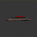 High Quality Automotive Suspension Component With Red Panel And Black Structure