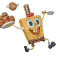 modern toy spongebob 3d model