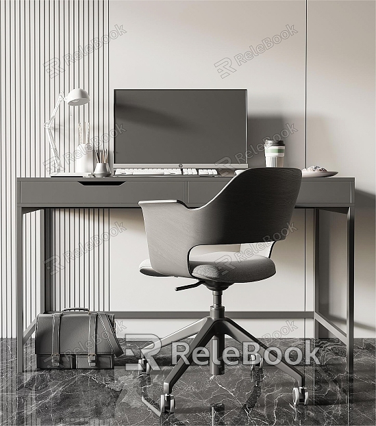 modern desk chair model