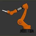 Modern Robot Arm Robot Arm Mechanical Arm Robot Arm Robot Head 3d model