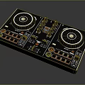 Modern Synthesizer Portable Synthesizer 3d model