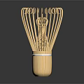 Handwoven Bamboo Household Item With Decorative Woven Design And Natural Material