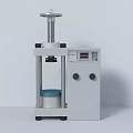 Sturdy Industrial Equipment with Precision Metal Frame Digital Display Control Knobs and Testing Platform