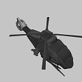 Orange Modern Helicopter Design With Rotor Cockpit And Futuristic Look