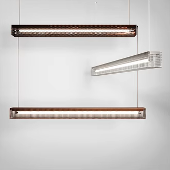 Modern chandelier 3d model
