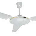 White Air Cooler Ceiling Fan With Five Blades For Indoor Cooling