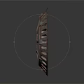Mechanical Equipment Circular Metal Component With Radial Spokes And Perforated Rim