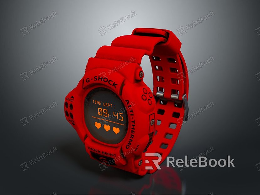 Waterproof Watch Technology Watch High-tech Watch Science Fiction Watch Editable Screen model