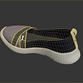 Cloth Shoes Flat Shoes Canvas Shoes Old Cloth Shoes Dad Shoes Casual Running Shoes Beans Loafers 3d model