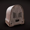 Vintage Radio in the Age of Retro Radio 3d model