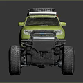 Modern all-terrain vehicle toy car 3d model