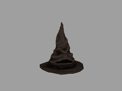 Harry Potter Sorting Hat Realistic Magic Hat sortinghat 3d model