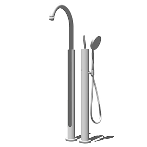 Modern faucet 3d model