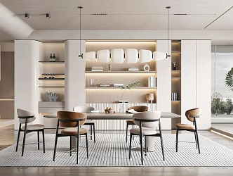 Modern Restaurant 3d model