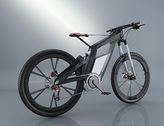 Modern Bicycle 3d model