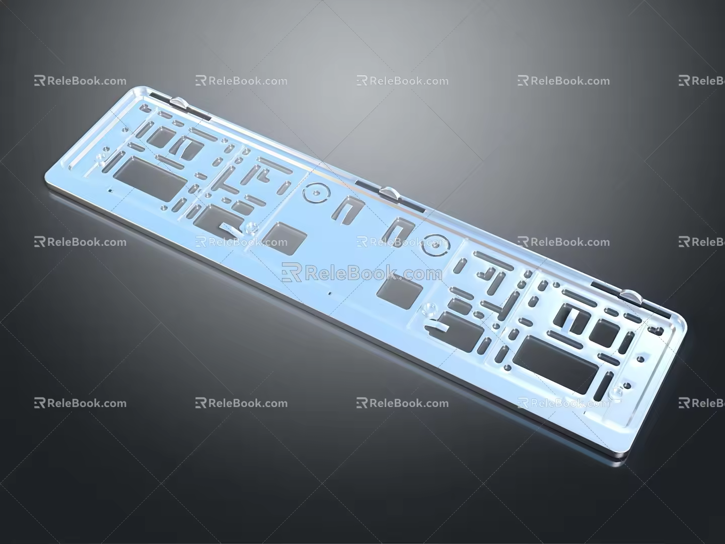 Modern chassis bezel computer peripheral hardware computer hardware 3d model