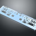 Modern chassis bezel computer peripheral hardware computer hardware 3d model