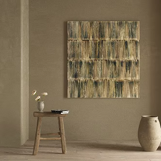Quiet Wind Decorative Painting 3d model
