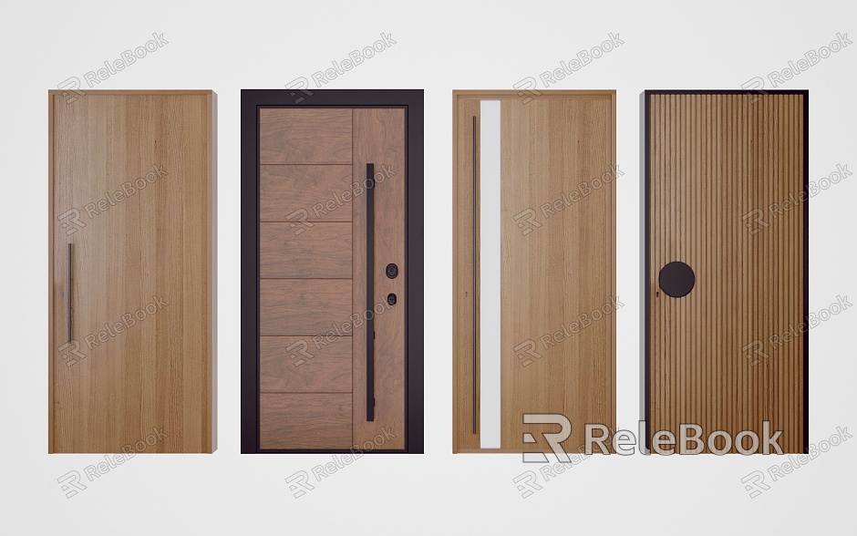 Door Wooden Door model