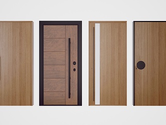 Door Wooden Door 3d model