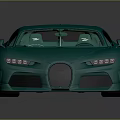 Turquoise Sports Car With Sleek Design And Black Wheels On Dark Background
