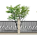 Modern Wall 3d model