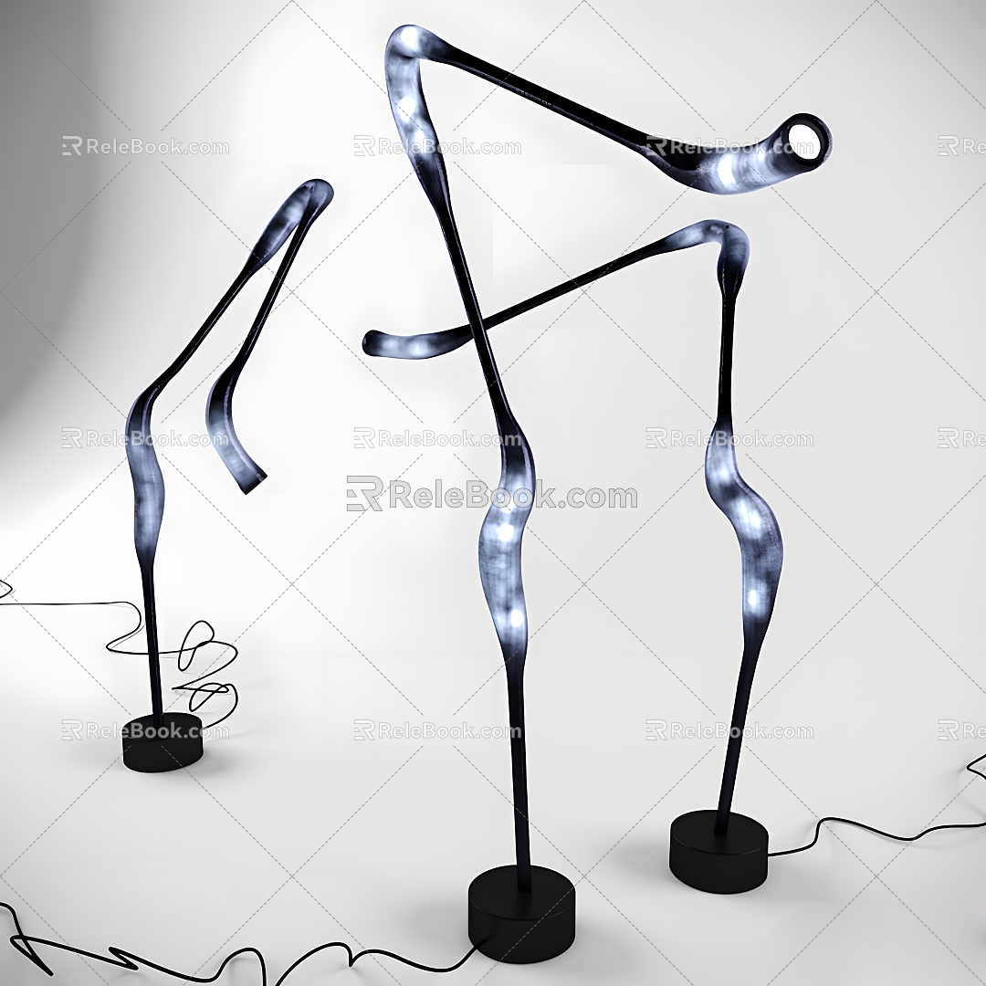 Modern Floor Lamp Modern Lamp Electrical Lamps Light Floor Lamp Table Lamp Lampshade Simple Art Fashion 3d model