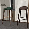 Wind bar stool combination 3d model