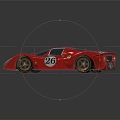 Modern sports car Super Run Super sports car 3d model